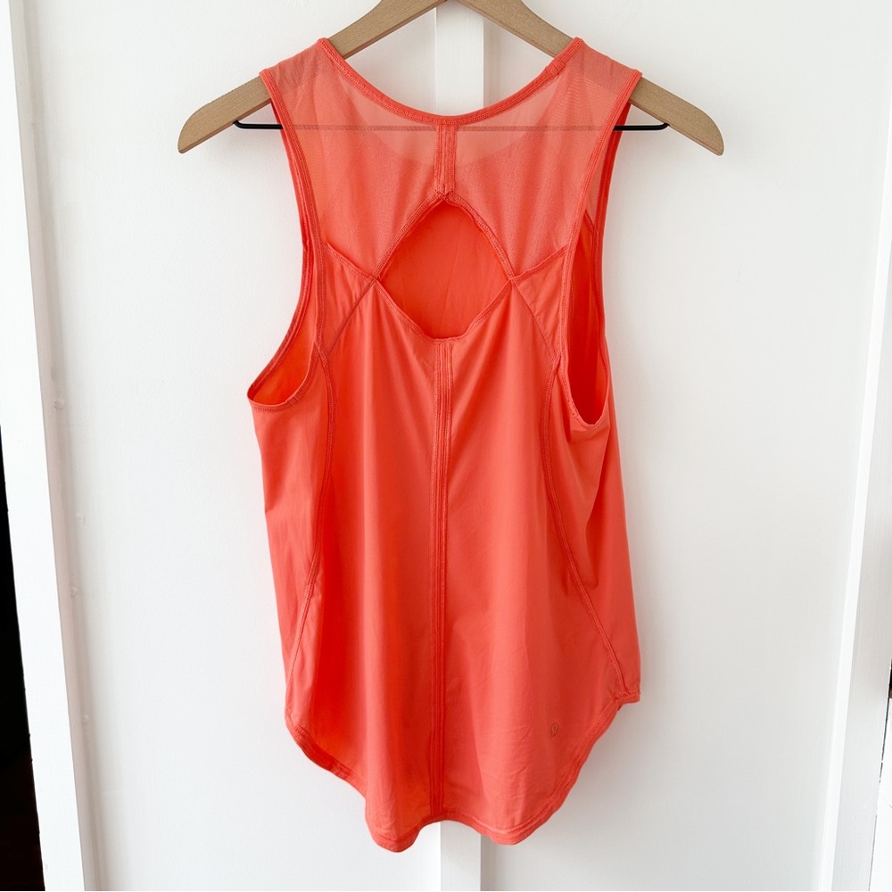 LULULEMON orange sculpt tank - Picture 3 of 3